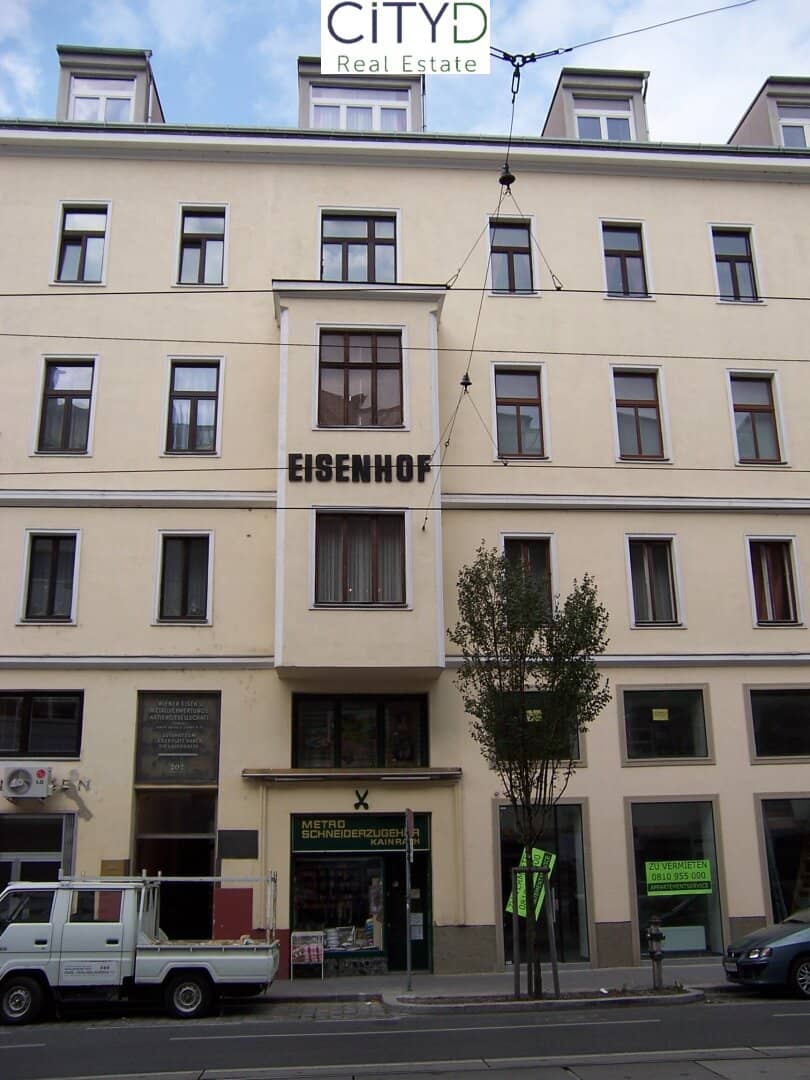 Attractive 2 room apartment on the ground floor permanently rented