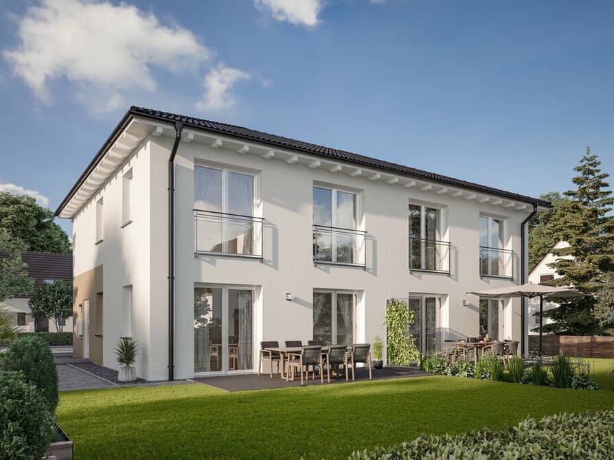 Moderne Doppelhaushälfte in Lustenau, 5 Zimmer, Garten, Stellplätze, Erstbezug! - Haus A