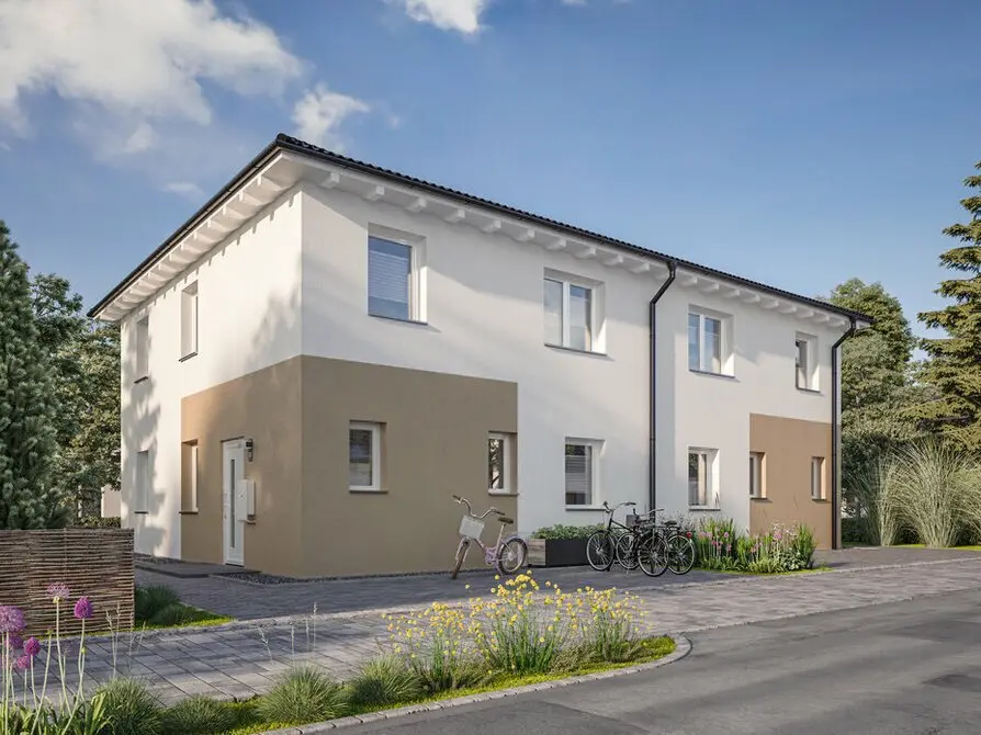 Modern semi-detached house in Lustenau, 5 rooms, garden, parking spaces, first occupancy - Haus A