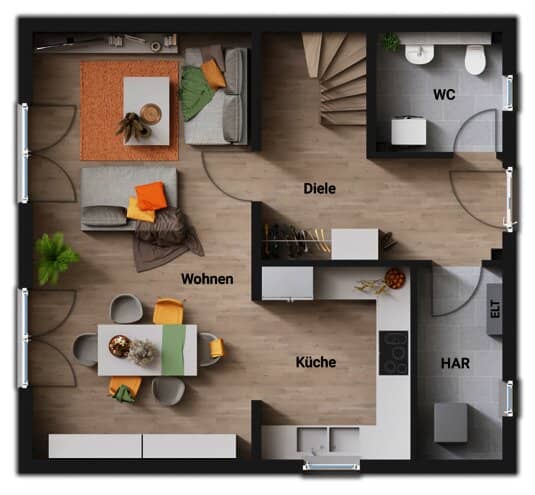 Einfamilienhaus in Lustenau: Ihr Traum mit Garten und modernem Komfort! HAUS 3