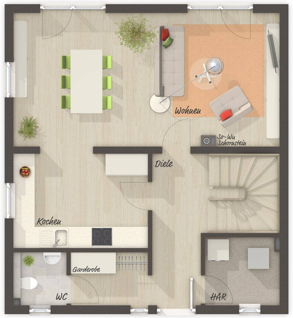 Einfamilienhaus in Lustenau: Ihr Traum mit Garten und modernem Komfort! HAUS 2