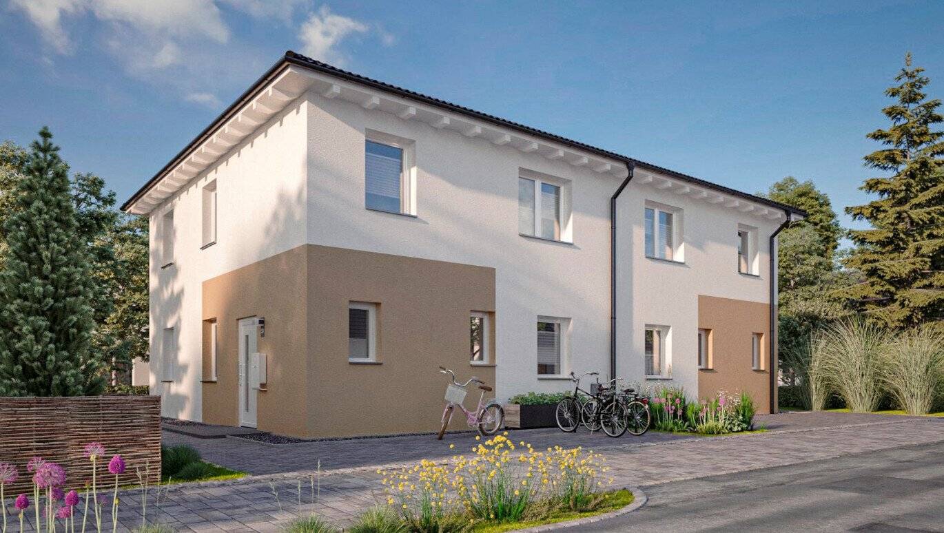 Top-Doppelhaushälfte 5,5 Zimmer und großer Garten
