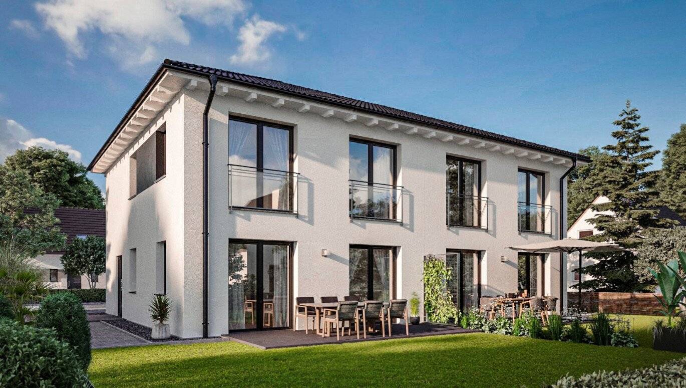 Top-Doppelhaushälfte 5,5 Zimmer und großer Garten
