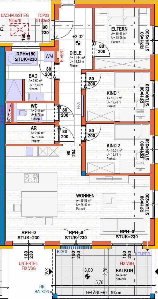Home with distant view First occupancy in 4501 Neuhofen, modern living in top location