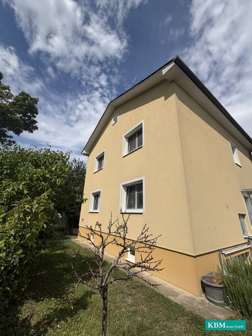 Well-maintained house with garden