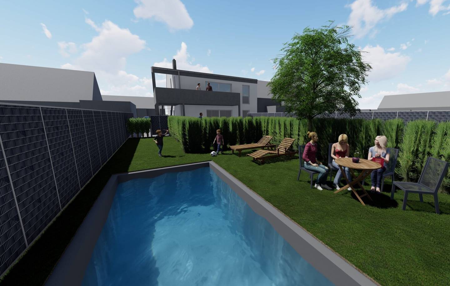 New Price Larger Garden Exclusive First Occupancy Semi Detached House in Linz Wambachsiedlung Feel Good Oasis