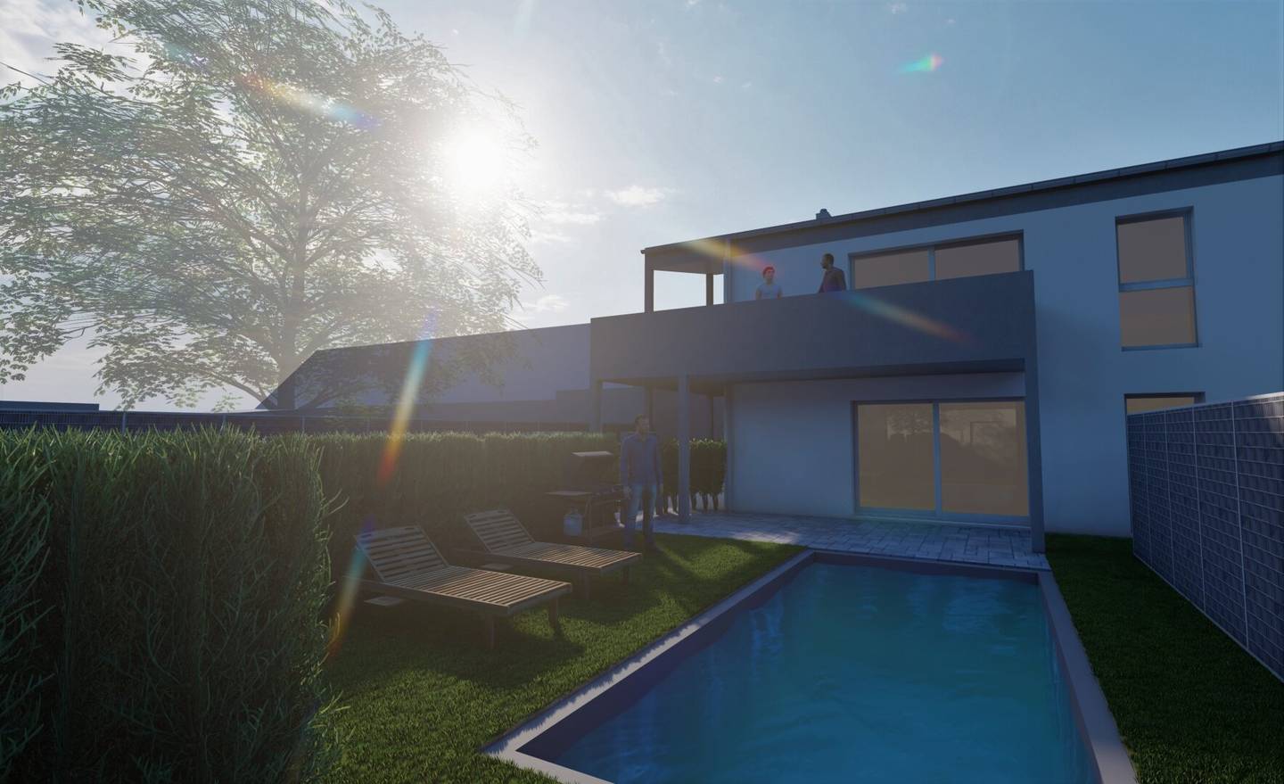 New Price Larger Garden Exclusive First Occupancy Semi Detached House in Linz Wambachsiedlung Feel Good Oasis