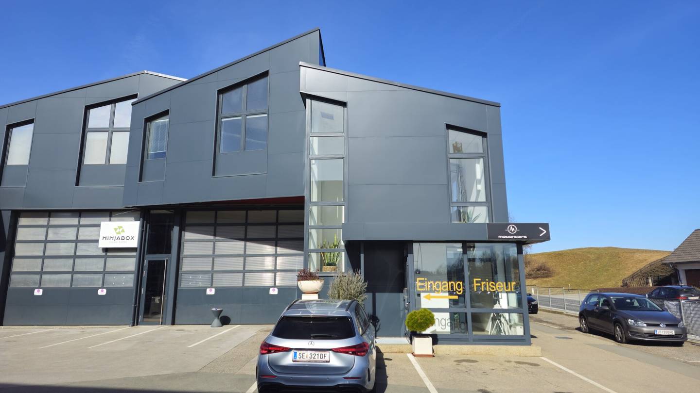 RENT: 56m² / 118m² or 190m² large and newly renovated offices with air conditioning, parking spaces near Laßnitzhöhe Graz