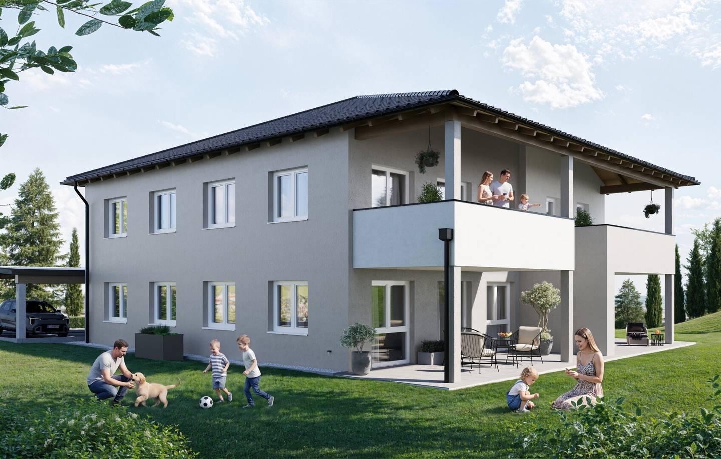 Hargelsberg here a Neuwog project is being created
