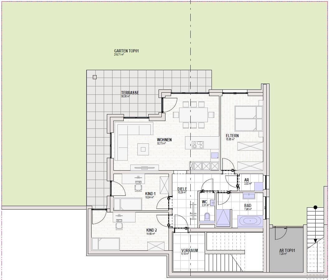 Single-family house substitute home ownership makes you happy First occupancy in Vöcklamarkt House B