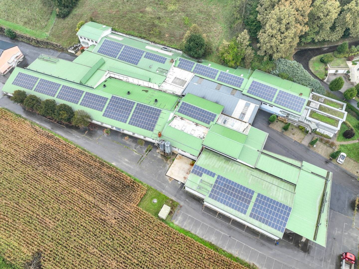 Hall spaces divisible up to approximately 2,800 m² and office spaces from 250 m² up to 520 m² for rent, available immediately