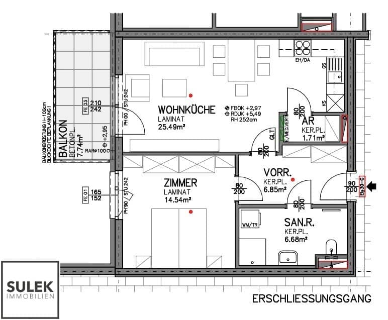 Erstbezug Wohnung zwei Stellplätze nahe Bahnhof