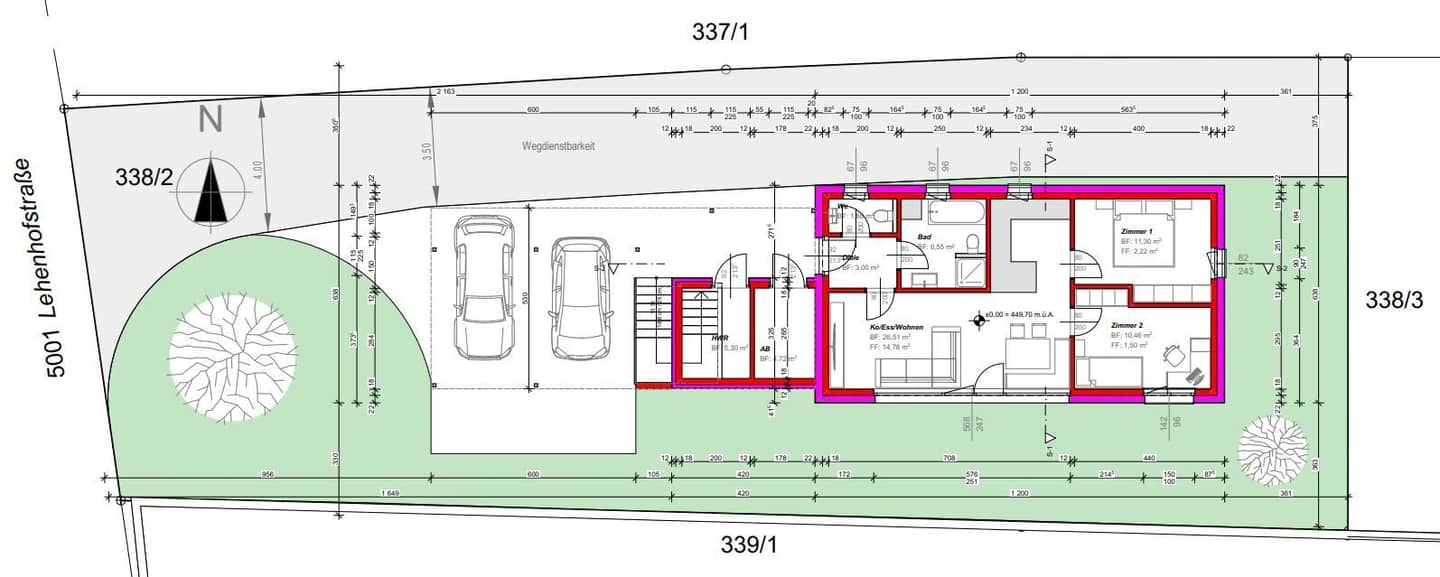 Unique garden apartment with only 2 parties