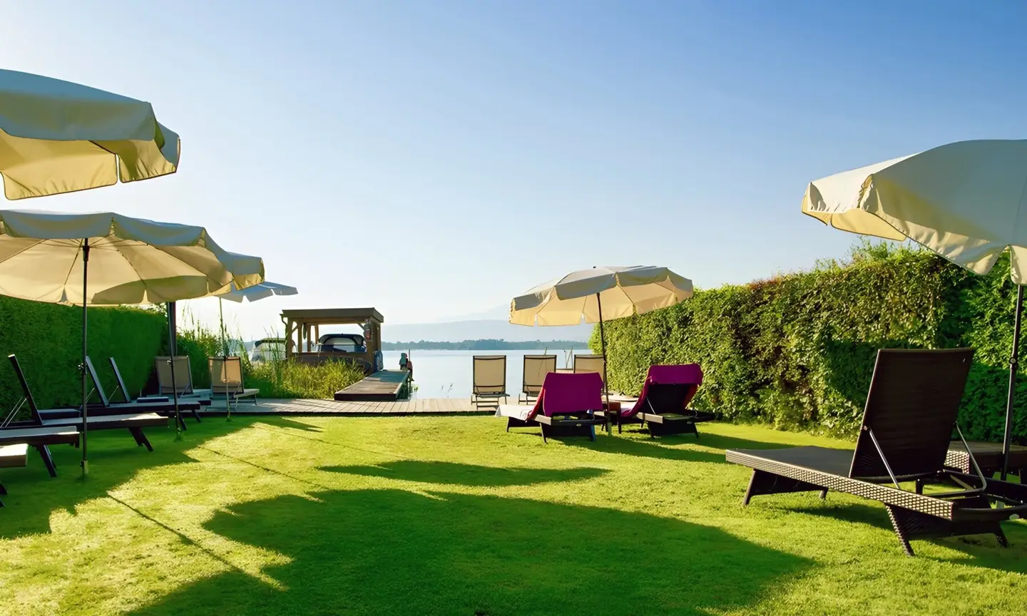 Exklusives Garten-Studio mit privatem Seezugang | Feel Good Residenzen