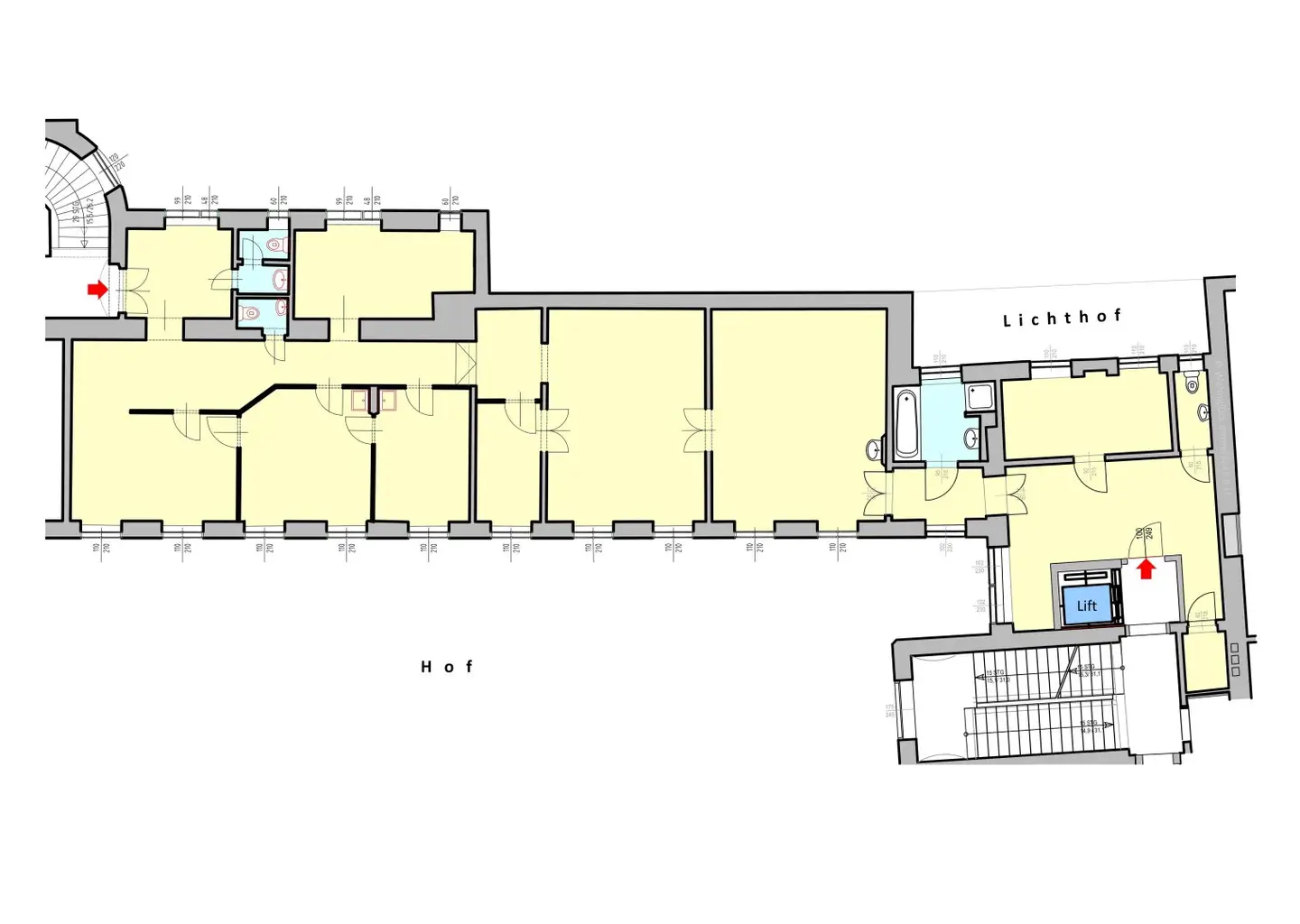 Practice/Office/Law Firm in the center of St. Pölten barrier free