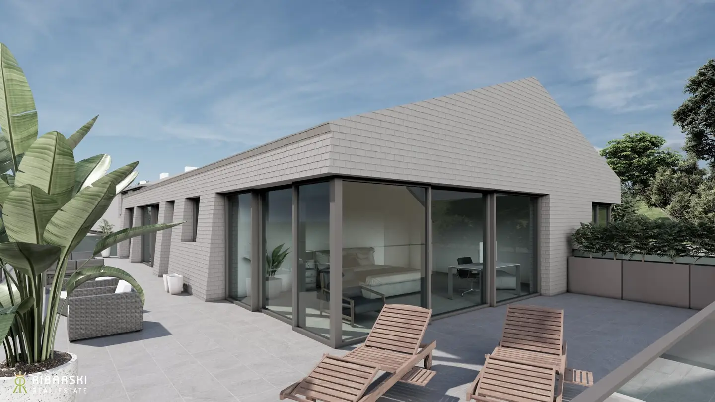 Exklusives Bauprojekt mit Fernblick - baubewilligt | bei Neuplanung: Grundstück kann geteilt werden!