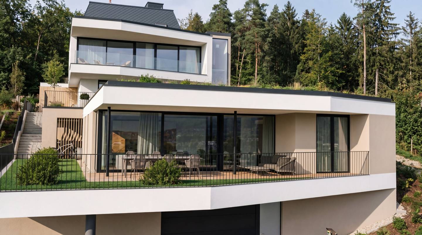 Exklusives Wohnen am Kreuzbergl – Villen St. Martin mit einzigartigem Panoramablick