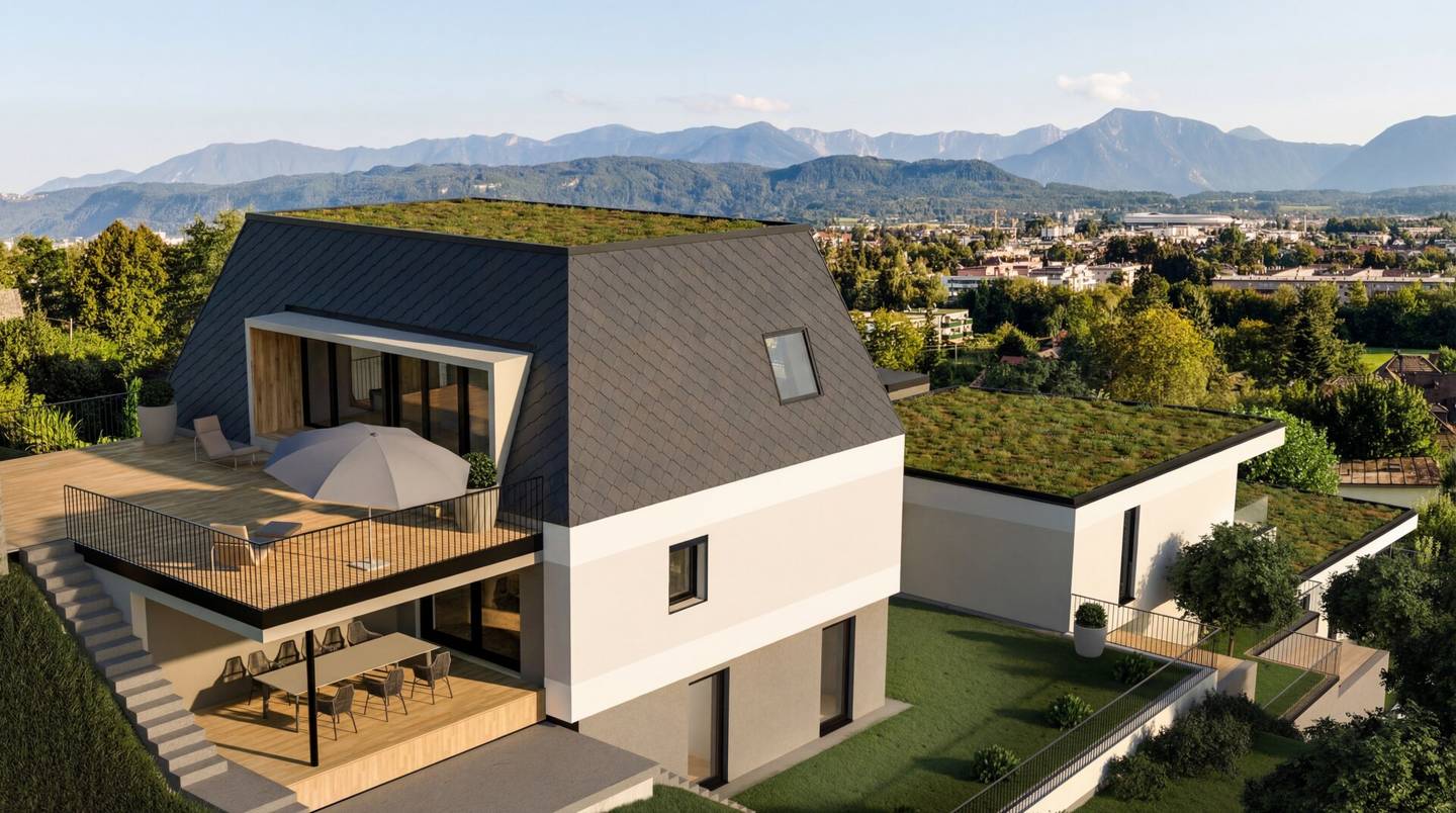 Exklusives Wohnen am Kreuzbergl – Villen St. Martin mit einzigartigem Panoramablick