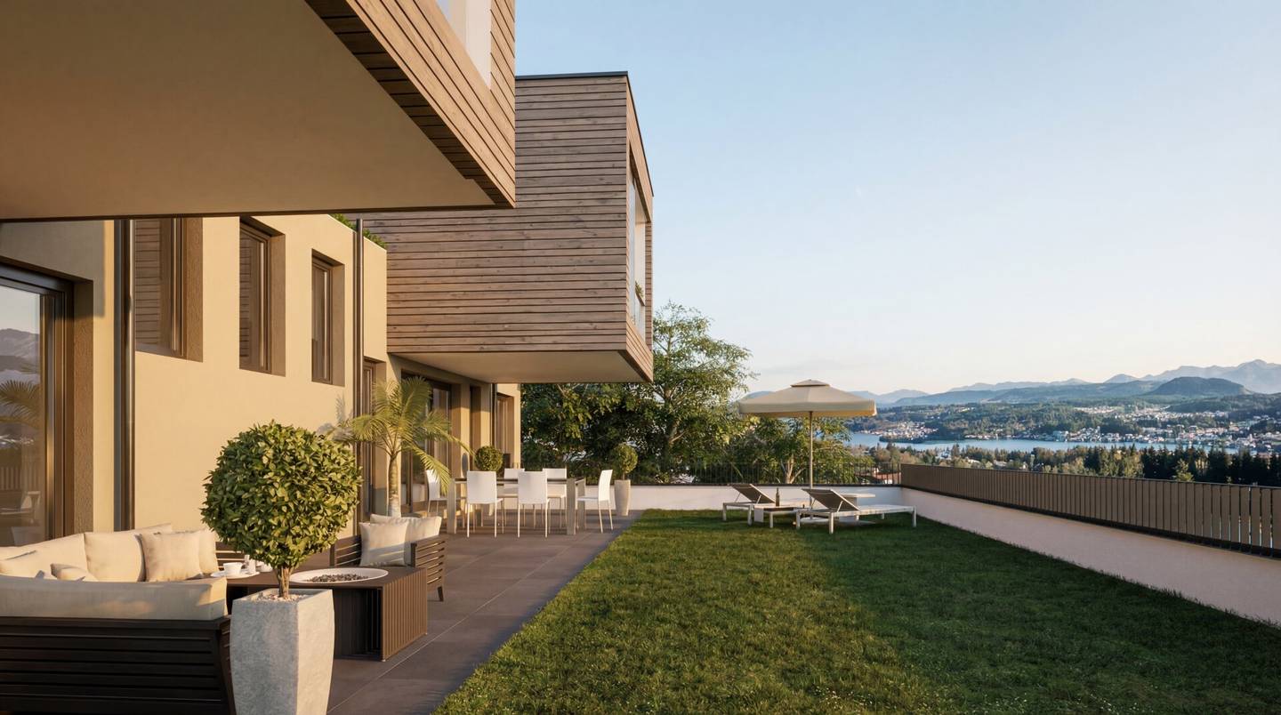 Wohnen mit exklusivem Seezugang am Wörthersee – Luxus, Ruhe & Privatsphäre in Velden