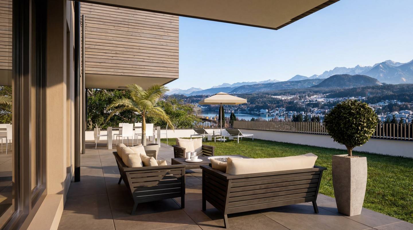 Wohnen mit exklusivem Seezugang am Wörthersee – Luxus, Ruhe & Privatsphäre in Velden