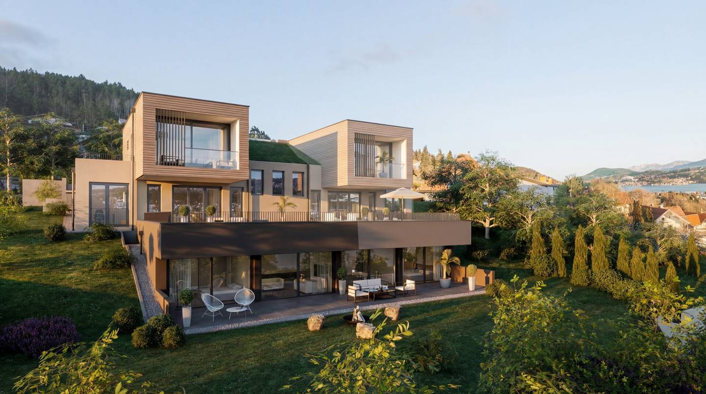 Wohnen mit exklusivem Seezugang am Wörthersee – Luxus, Ruhe & Privatsphäre in Velden