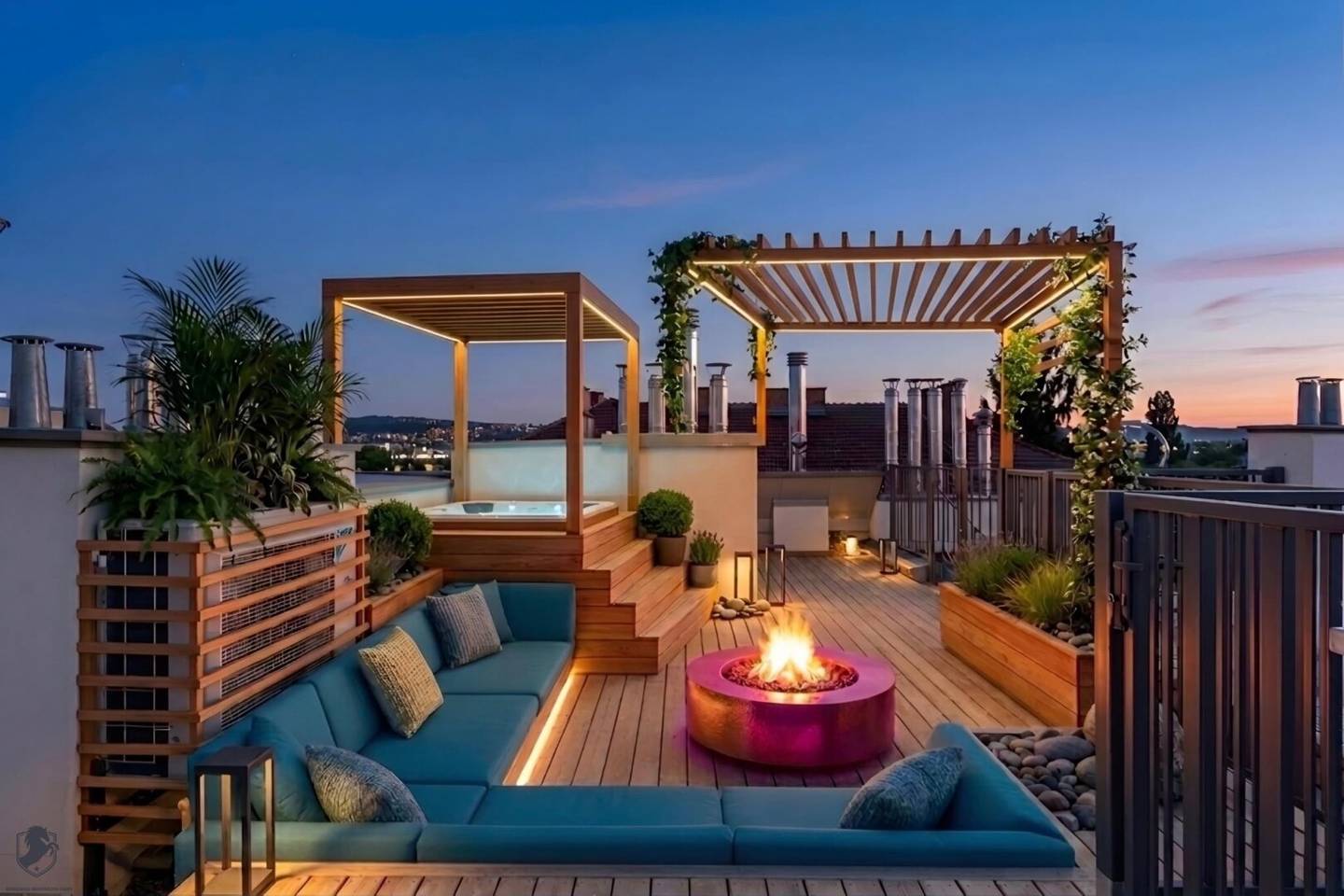 Exclusive top floor penthouse near Schönbrunn with generous 37 m², exclusive roof terrace