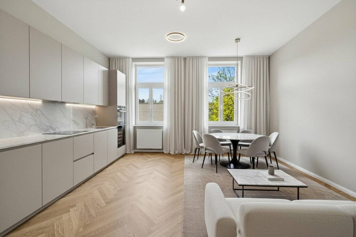 Altbaucharme – frisch sanierte 50 m² im Herzen des 19. Bezirks | PROVISIONSFREI