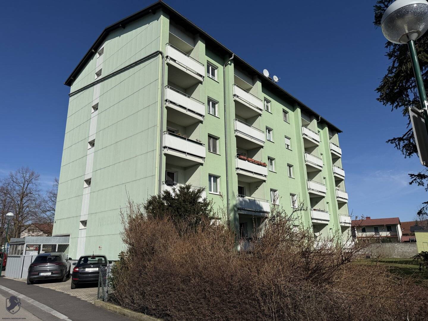 Compact two room owner occupied apartment with balcony, parking space and basement