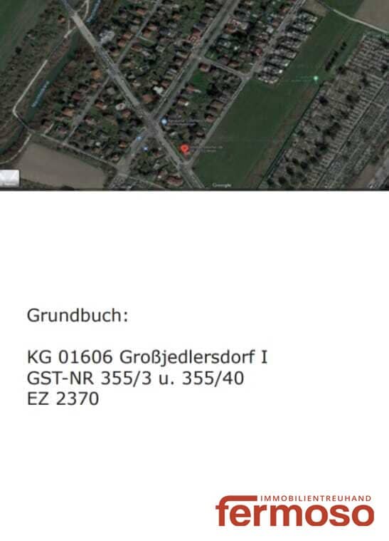 Building land with granted building permit / Weighted usable area: approx. 782 m²