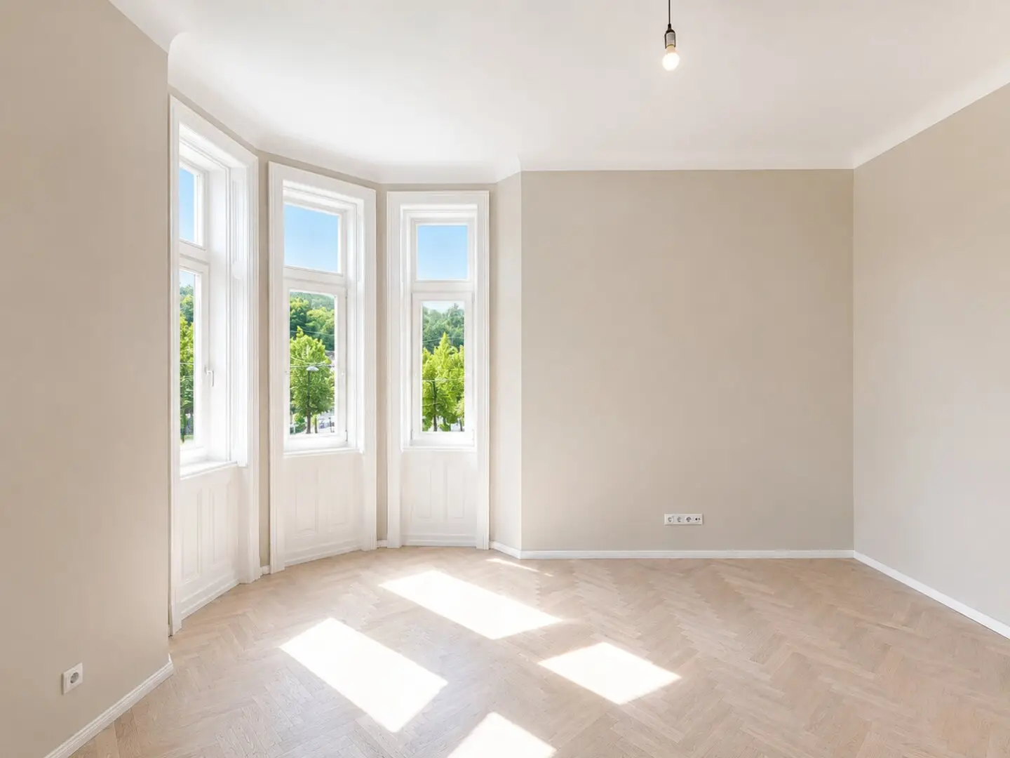 Generalsanierter Designer-Altbau | Erker & Fernblick | 77,66 m² | 1190 Wien | PROVISIONSFREI
