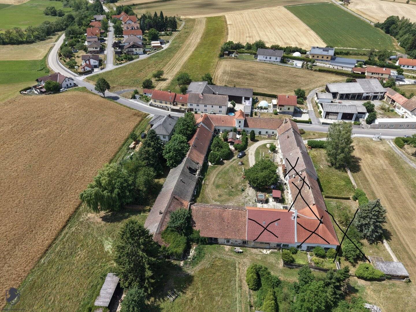 Historische Hofanlage mit 7.216 m² Grundstücksfläche und Entwicklungspotenzial – Teilung möglich