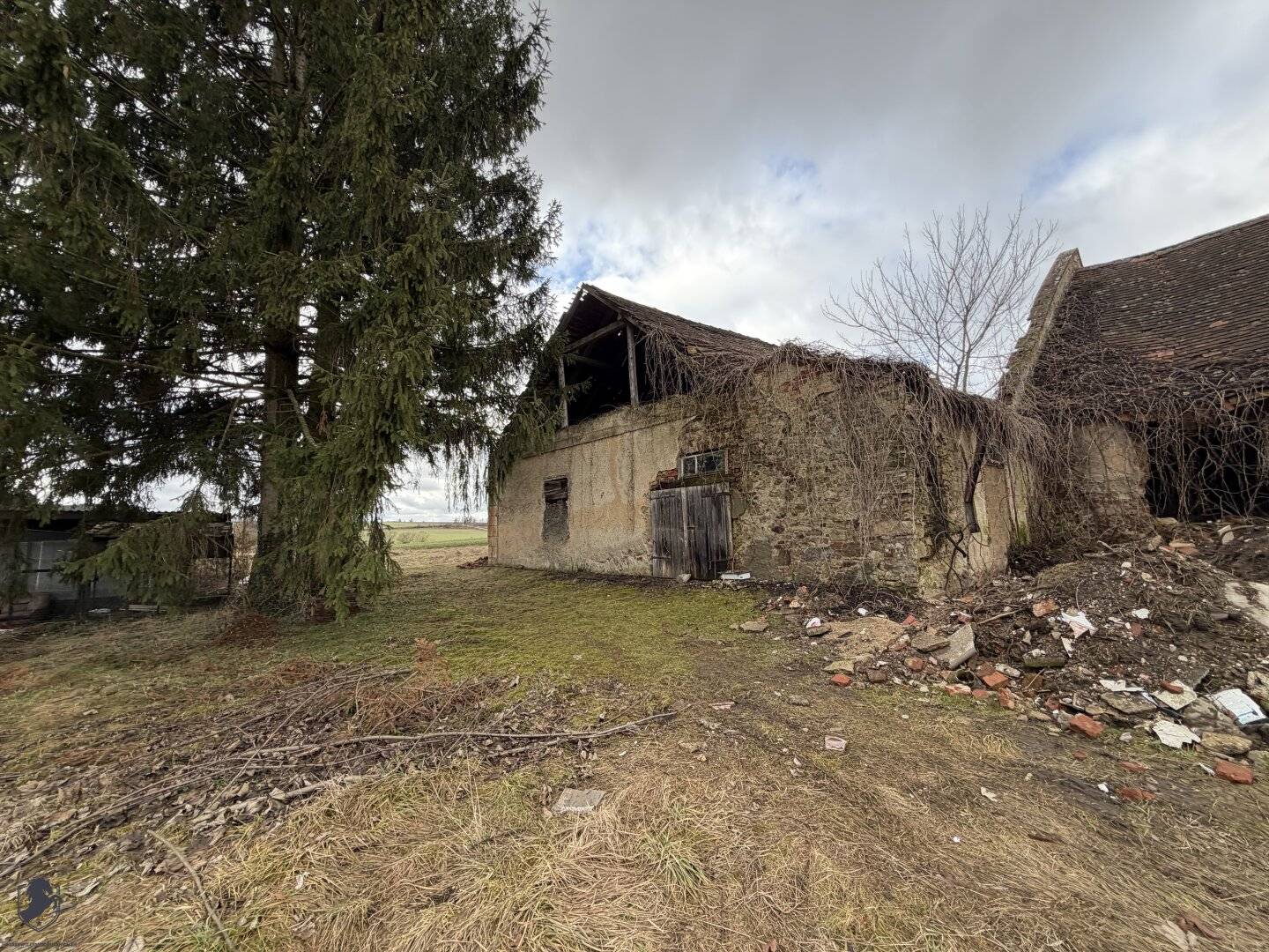 Historische Hofanlage mit 7.216 m² Grundstücksfläche und Entwicklungspotenzial – Teilung möglich