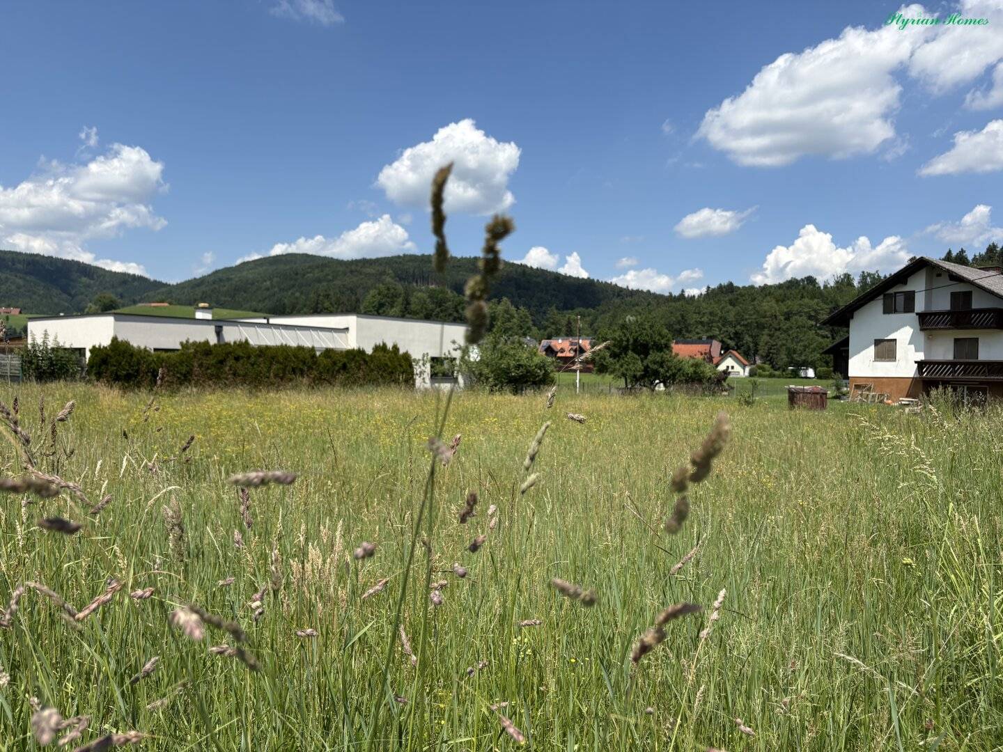 Building plot 763 m² level, sunny, open, top location 8103 Eisbach-Schirning