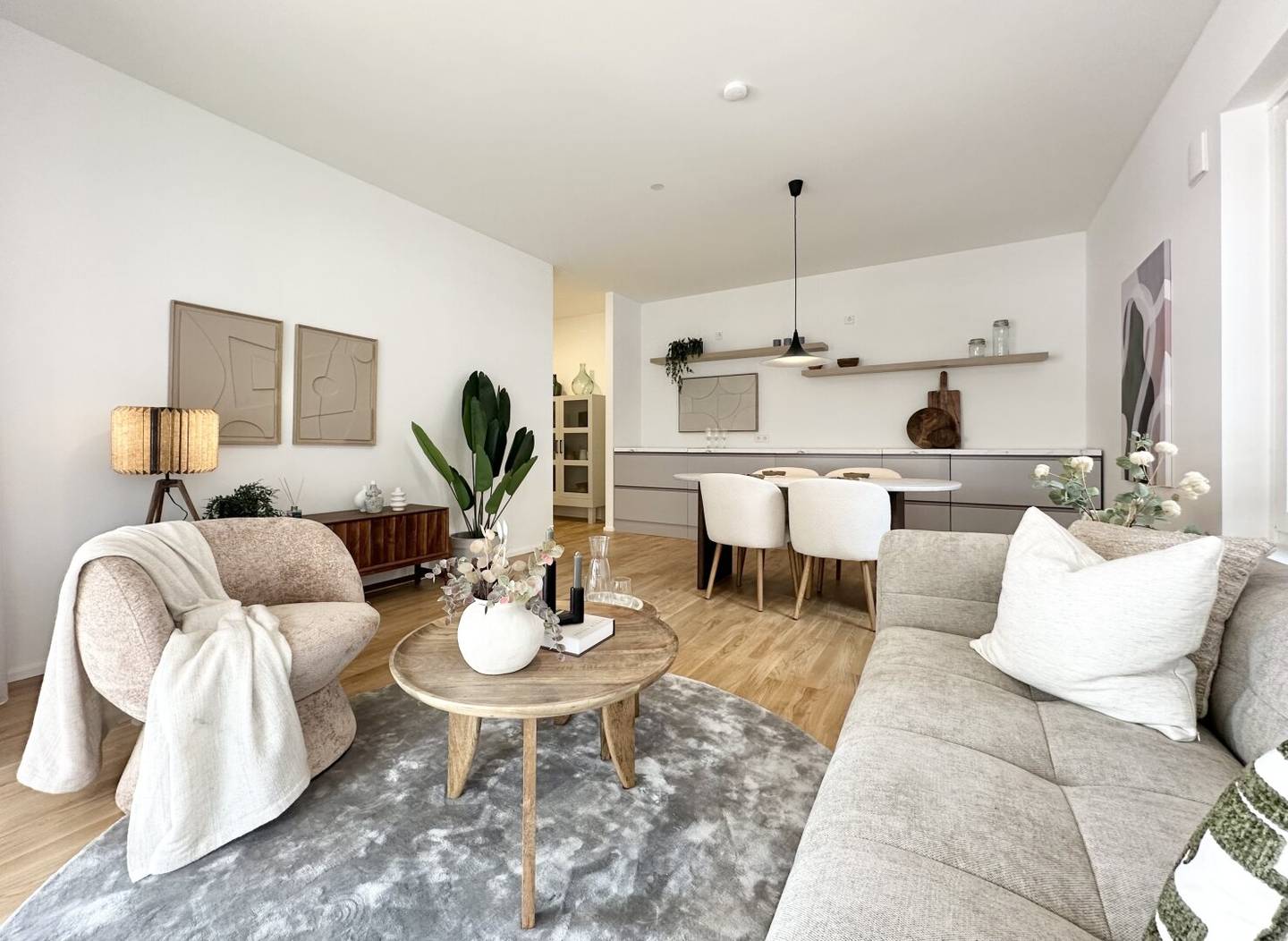 BEZUGSFERTIG & PROVISIONSFREI - 2-Zimmer Eigentumswohnung mit Balkon im „Village im Dritten – PEAK HOMES“ Top 48