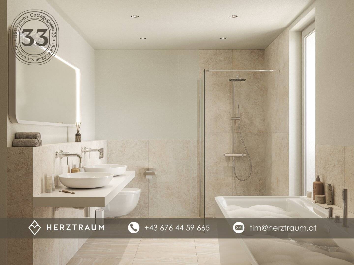 Exclusive garden apartment with 180 m² living space in the Cottageviertel your private paradise