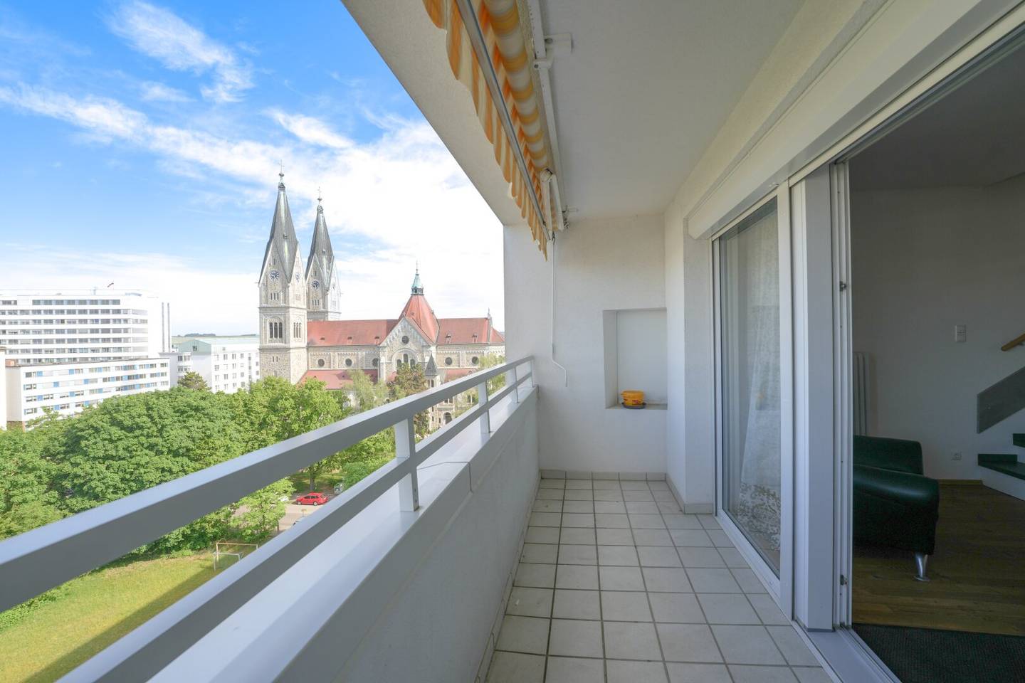 Moderne Maisonette mit traumhaftem Ausblick in Wels - Neustadt