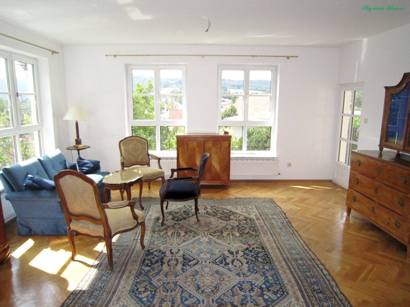 Exklusive Terrassenwohnung 135 m2  in herrschaftlicher Villa in TOPLAGE GRAZ-ANDRITZ
