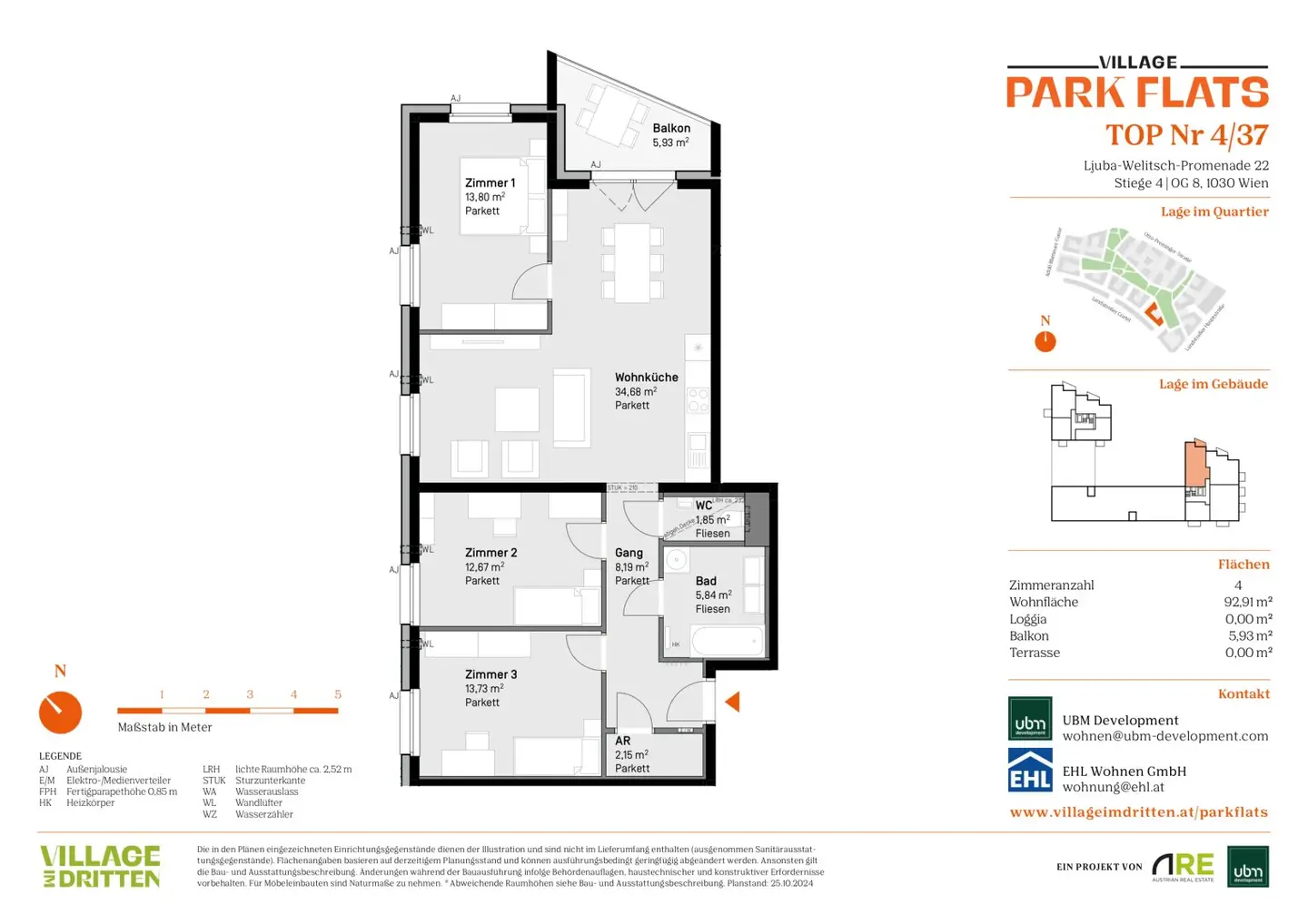 Village in the Third – PARK FLATS Commission-free 4-room apartment with balcony (first occupancy!)','de':'Village im Dritten – PARK FLATS Provisionsfreie 4-Zimmer Wohnung mit Balkon (Erstbezug!)'