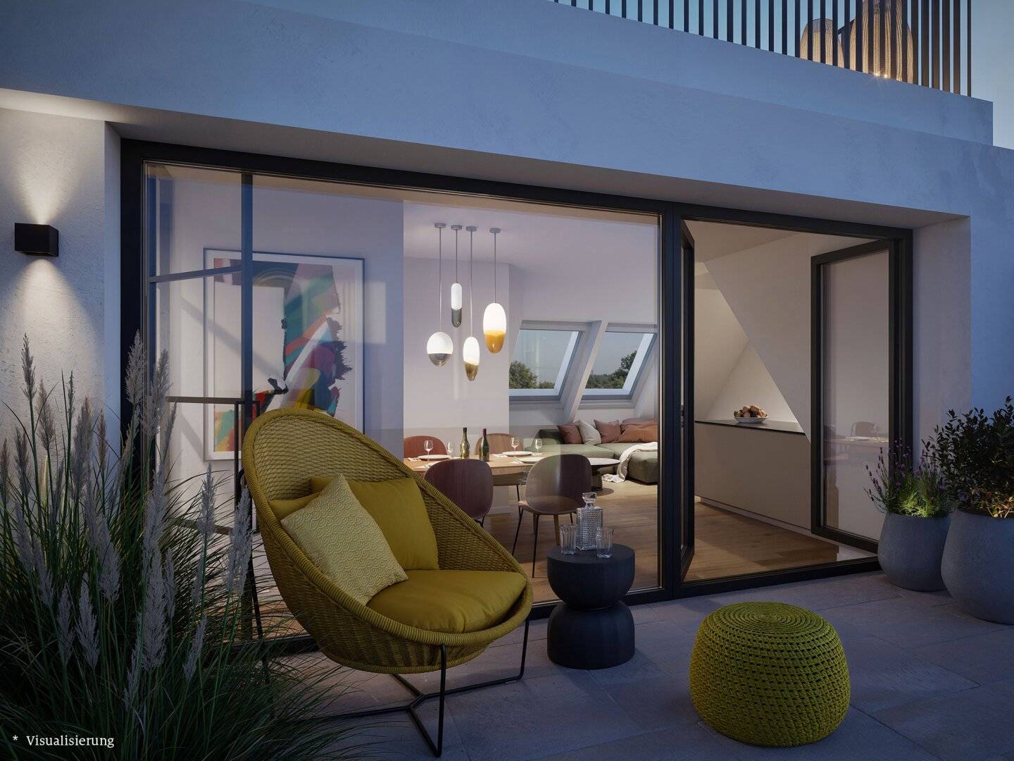 3-ZIMMER DG WOHNUNG MIT GROßZÜGIGER WOHNKÜCHE UND TERRASSE