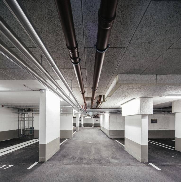 Parking space in underground garage Mühlschüttelpark to rent - Space 25 - Commission-free, de translation preserved? no trailing punctuation, please keep original proper names only (no quotes)