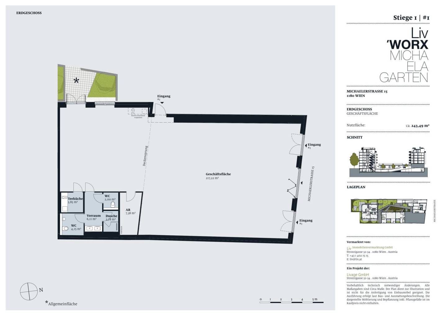 Commercial Lofts in Währing for Purchase or Rent