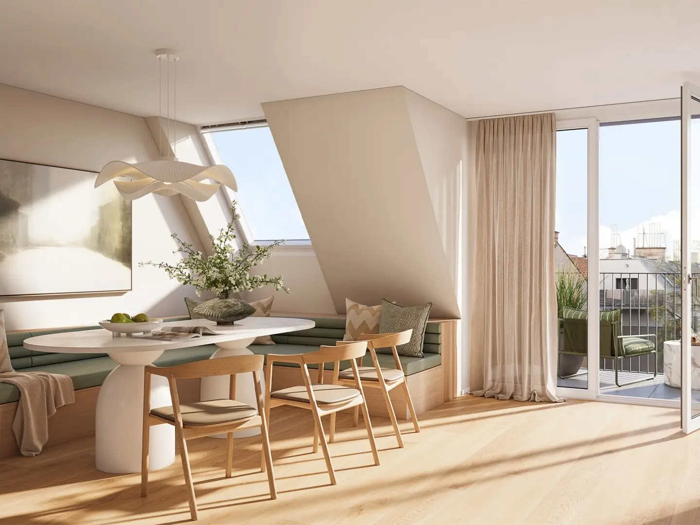3-ZIMMER DG WOHNUNG MIT GROßZÜGER WOHNKÜCHE UND BALKON
