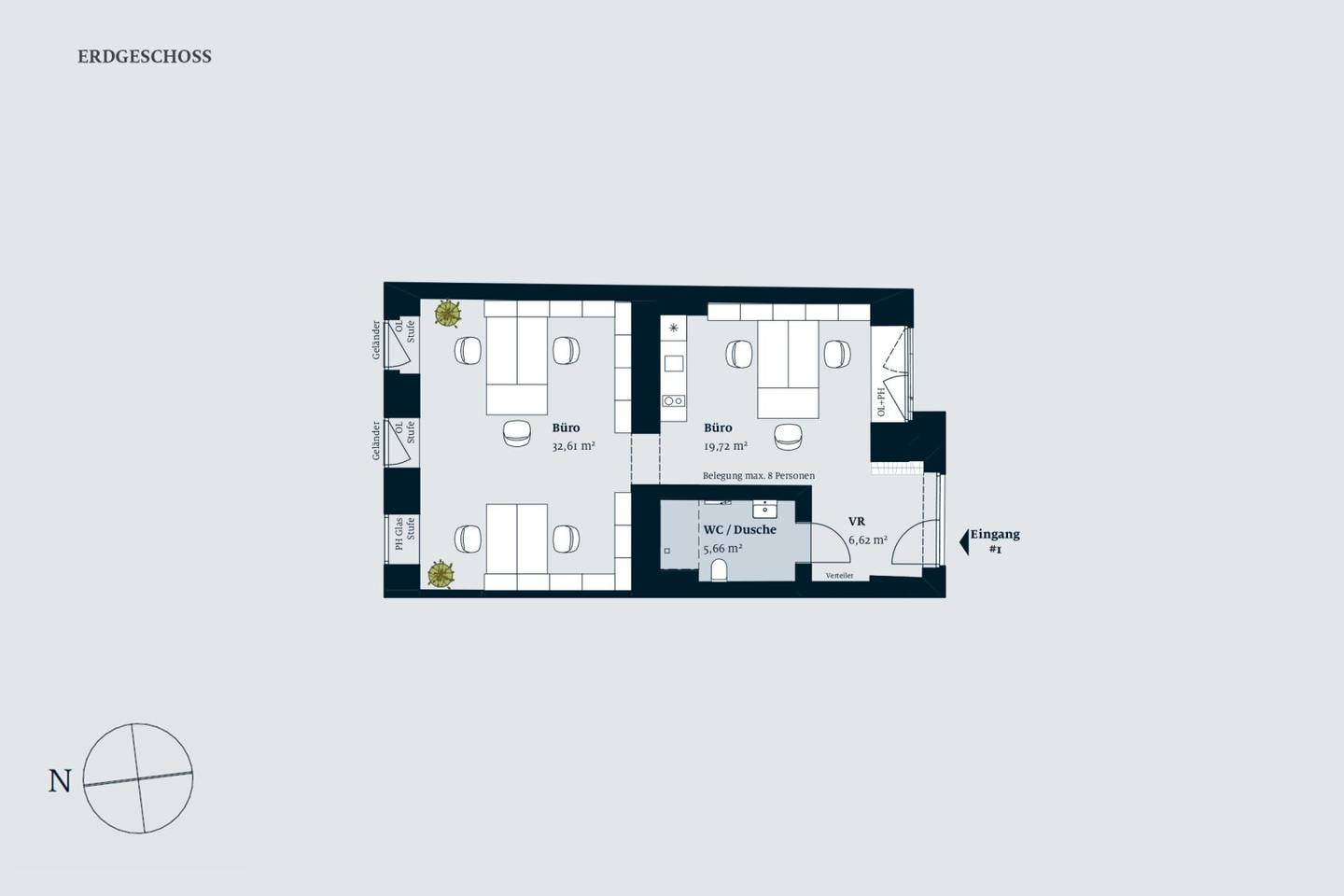 Modern office space for rent at Campus Apfelbaum - 1170 Vienna