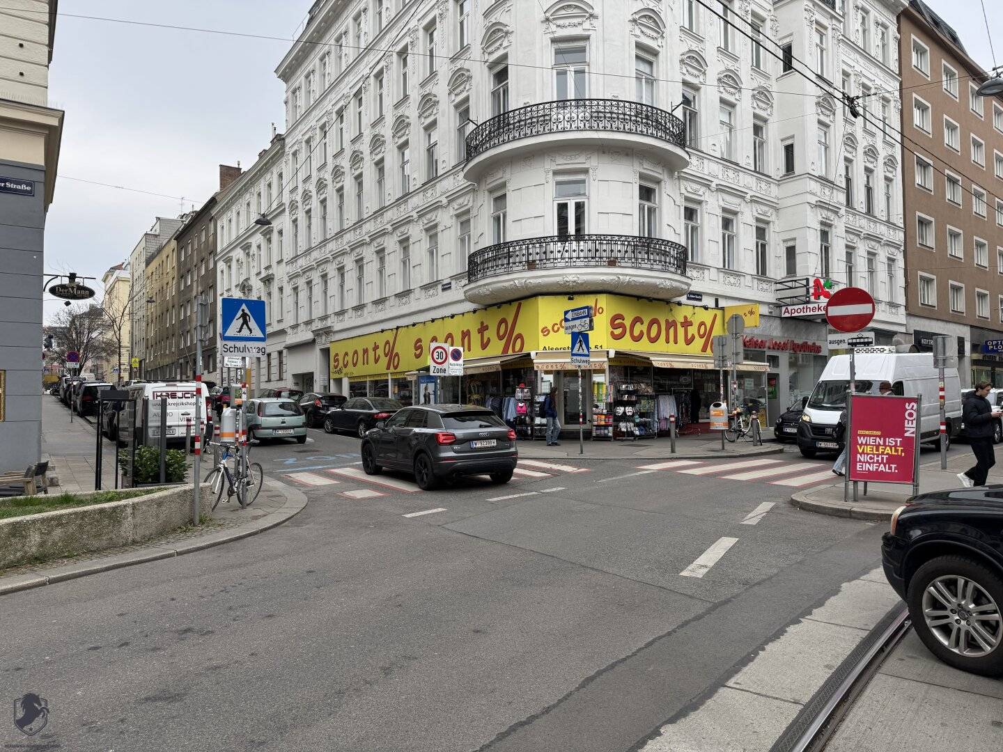 Top location in the 8th district versatile usable commercial premises