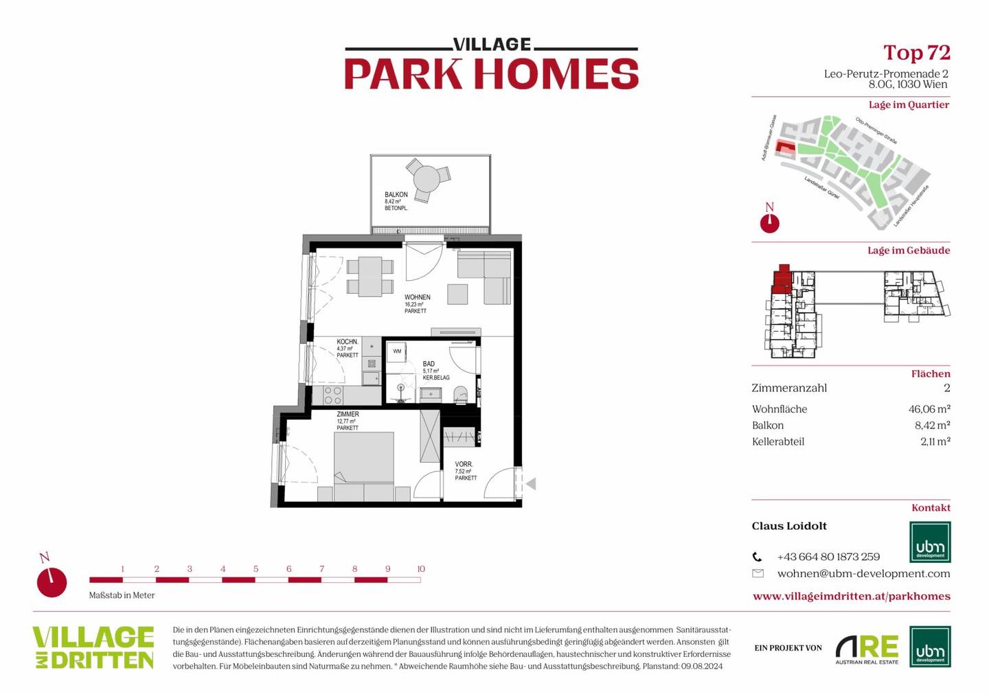 Village in the Third PARK HOMES Commission free two room condominium (First occupancy) Top 72