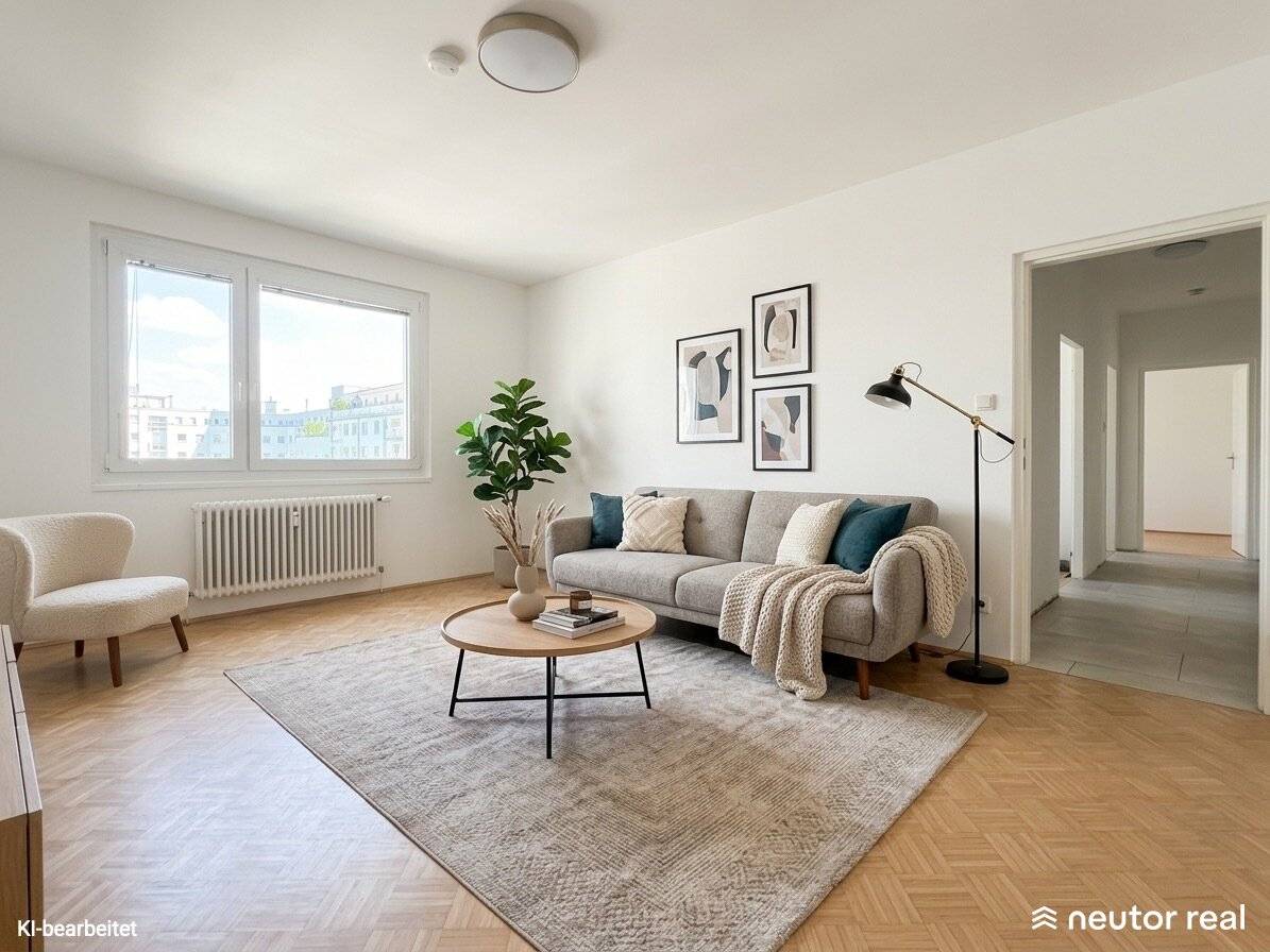Partial Renovation Quiet 3-Room Apartment Courtyard Location Practical Floor Plan Near U2