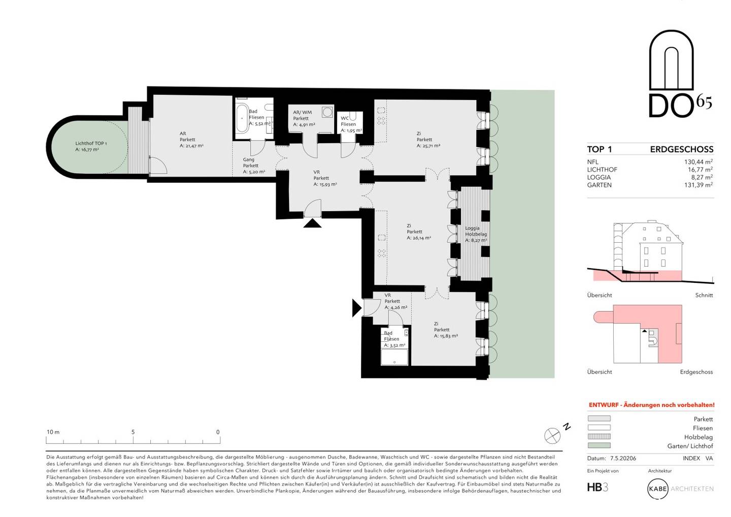 DO65 Exclusive 4 room Garden Apartment with Atrium First Occupancy after General Renovation