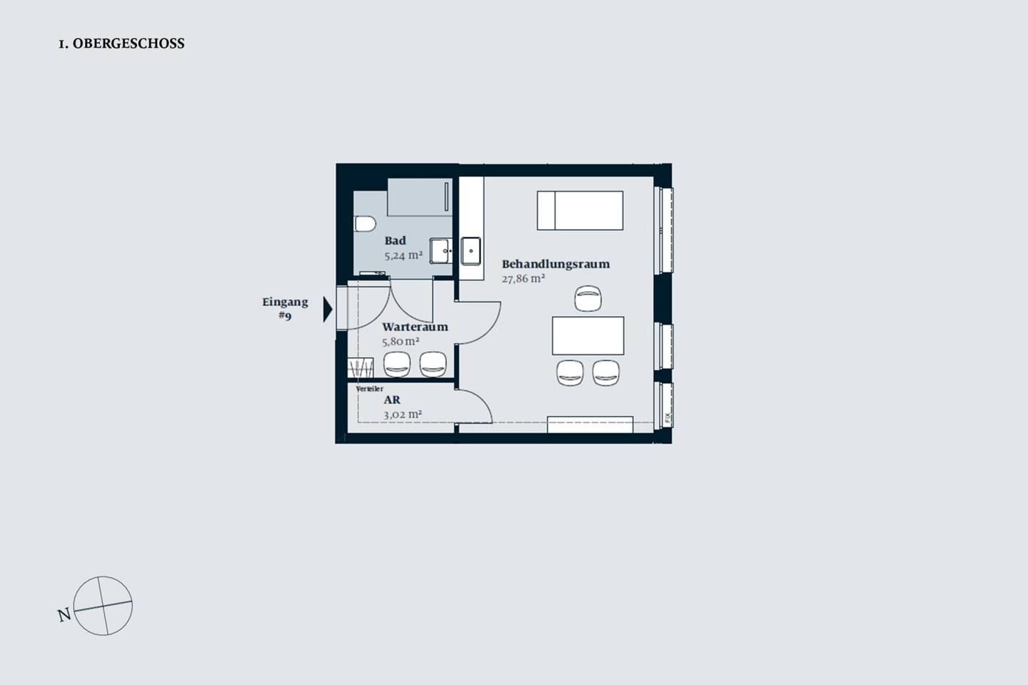 Optimal clinic or office space