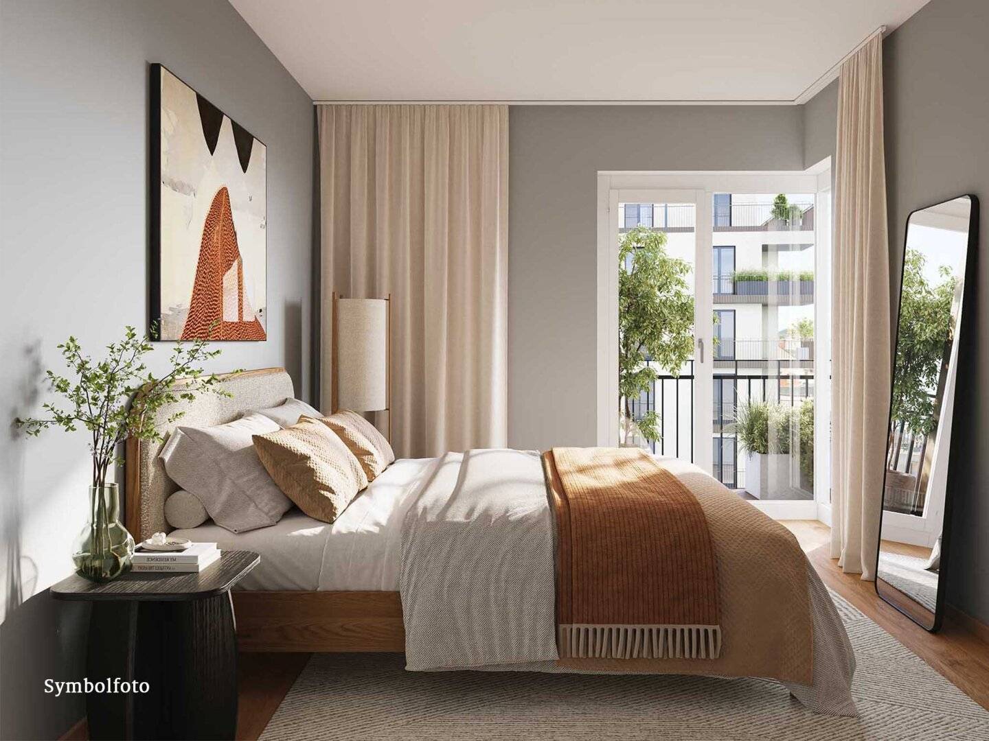 Modern 3 room maisonette with terrace, garden and balcony perfect home on two levels