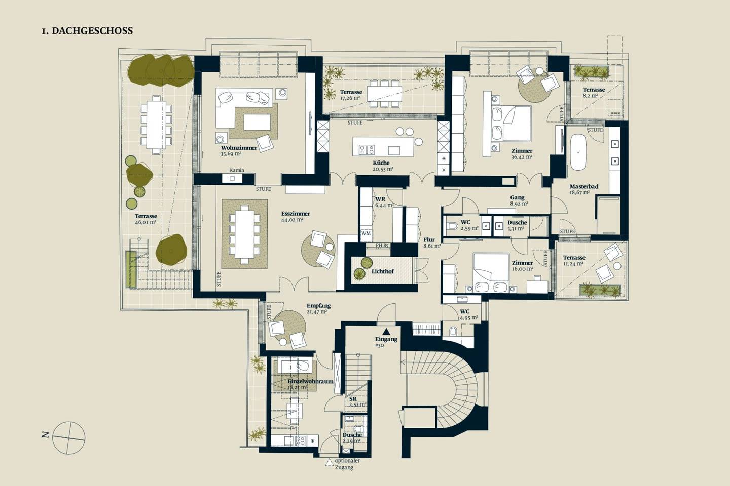 COLLECTOR'S HOUSE I: PENTHOUSE MIT INFINITYPOOL & SAUNA.